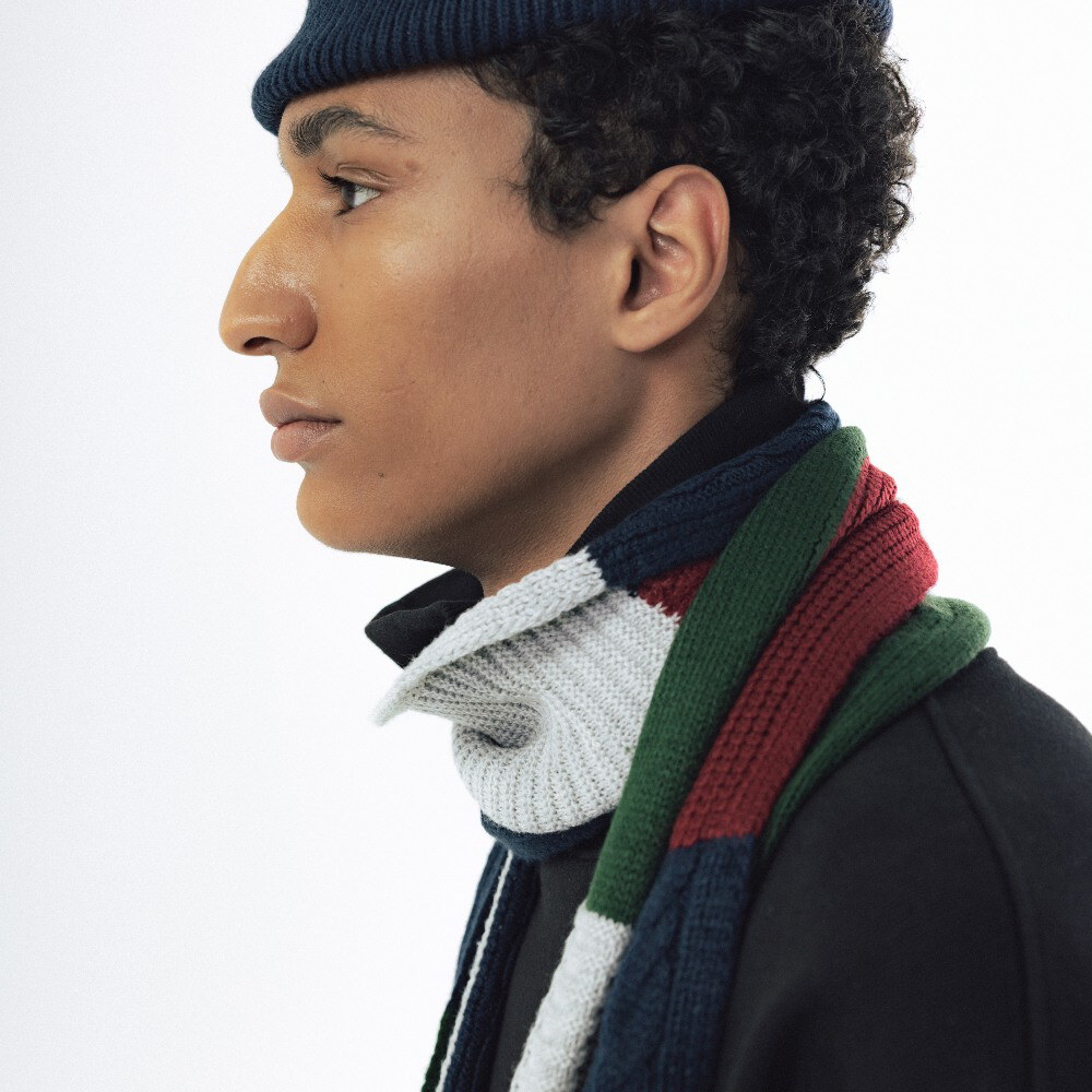 圍巾 Pattern Patchwork Muffler