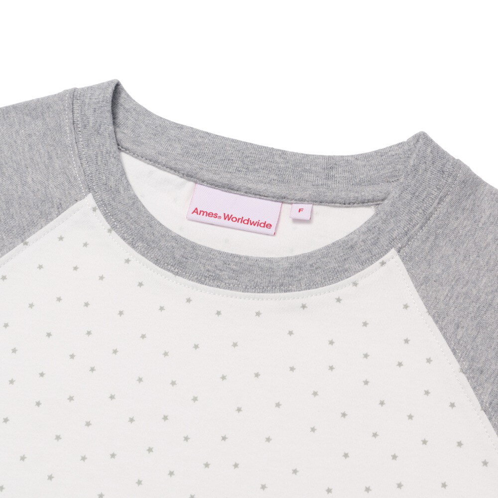 撞色短版上衣 TWINKLE RAGLAN CROP TEE