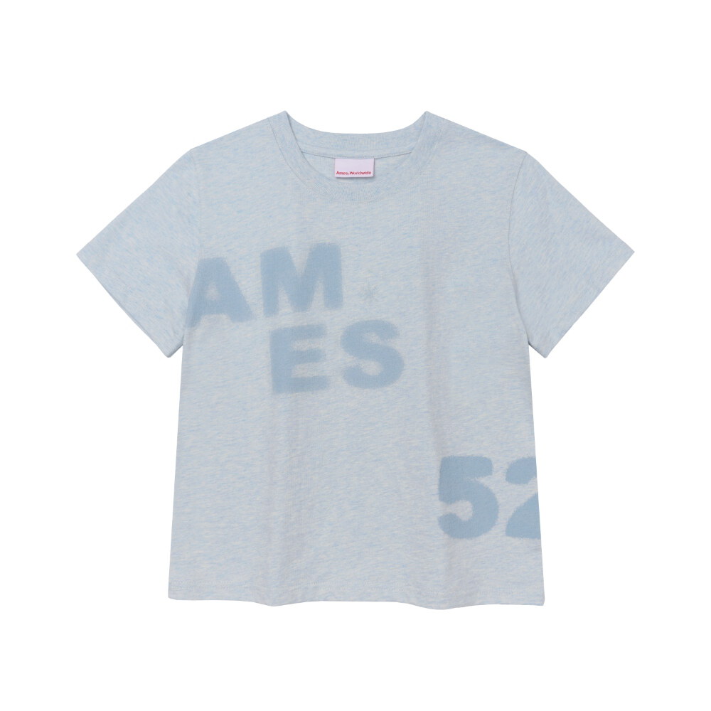 噴漆短袖上衣 SPRAY 52 TYPO TEE