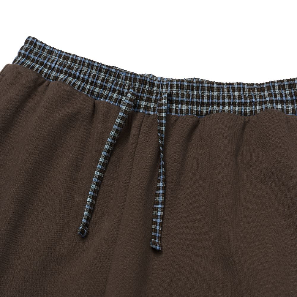 捲邊格紋運動褲 52 CHECK ROLL-UP SWEATPANTS