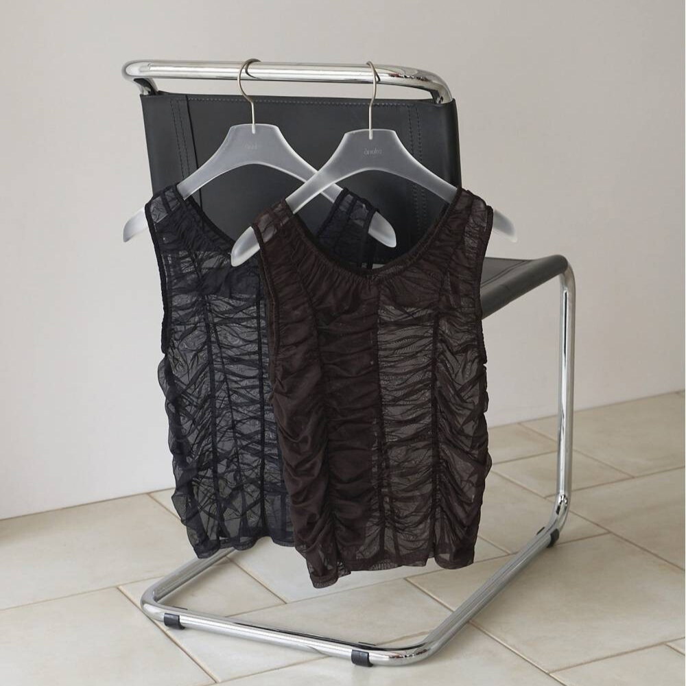 Tulle Gather Tanktop