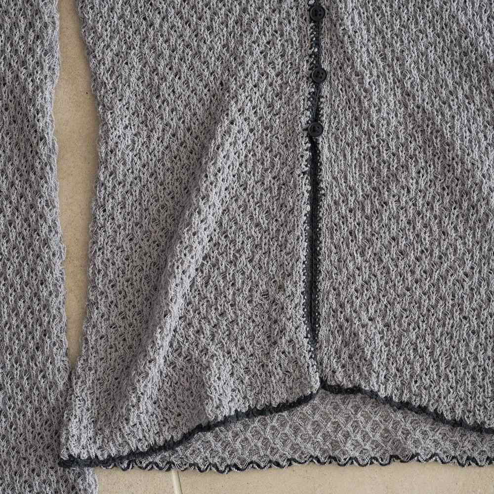 滾邊針織衫(附圍巾) Piping Scarf Knit