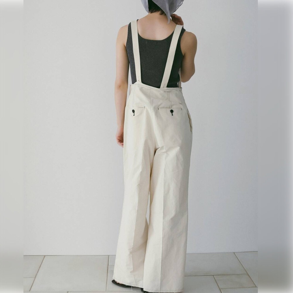 Suspenders Wide Pants