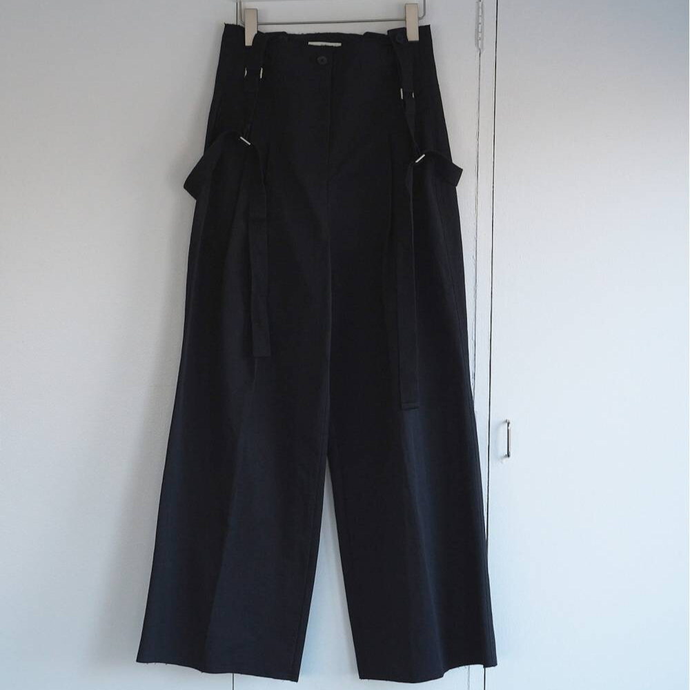 Suspenders Wide Pants