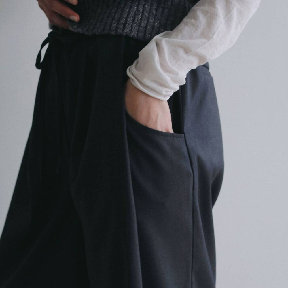 拼接剪裁五分褲 Hightwist Half Pants