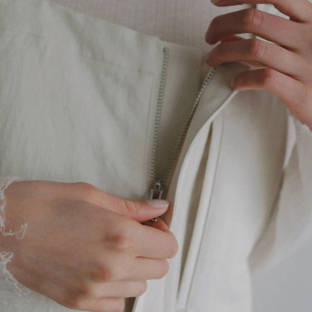 斜紋棉吊帶褲 Cotton Wide Salopette
