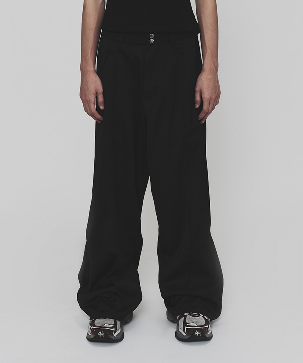 打摺落地寬褲 Pleated Trousers