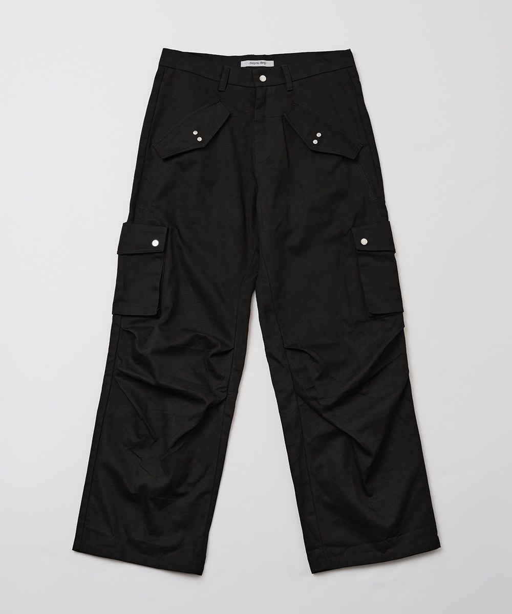 造型口袋工裝褲 Cargo-Pocket Trousers