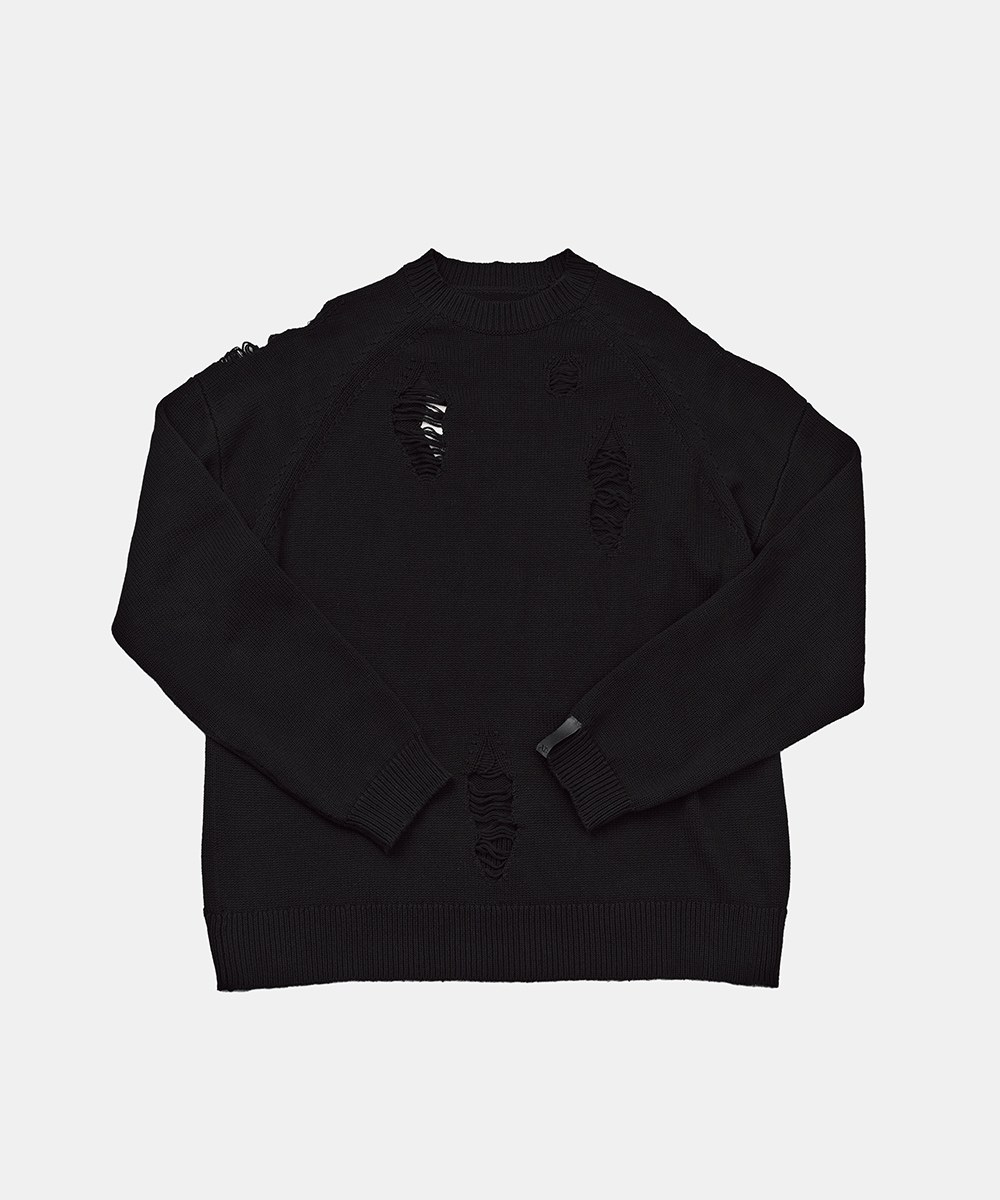 破壞針織毛衣 Distressed Sweater