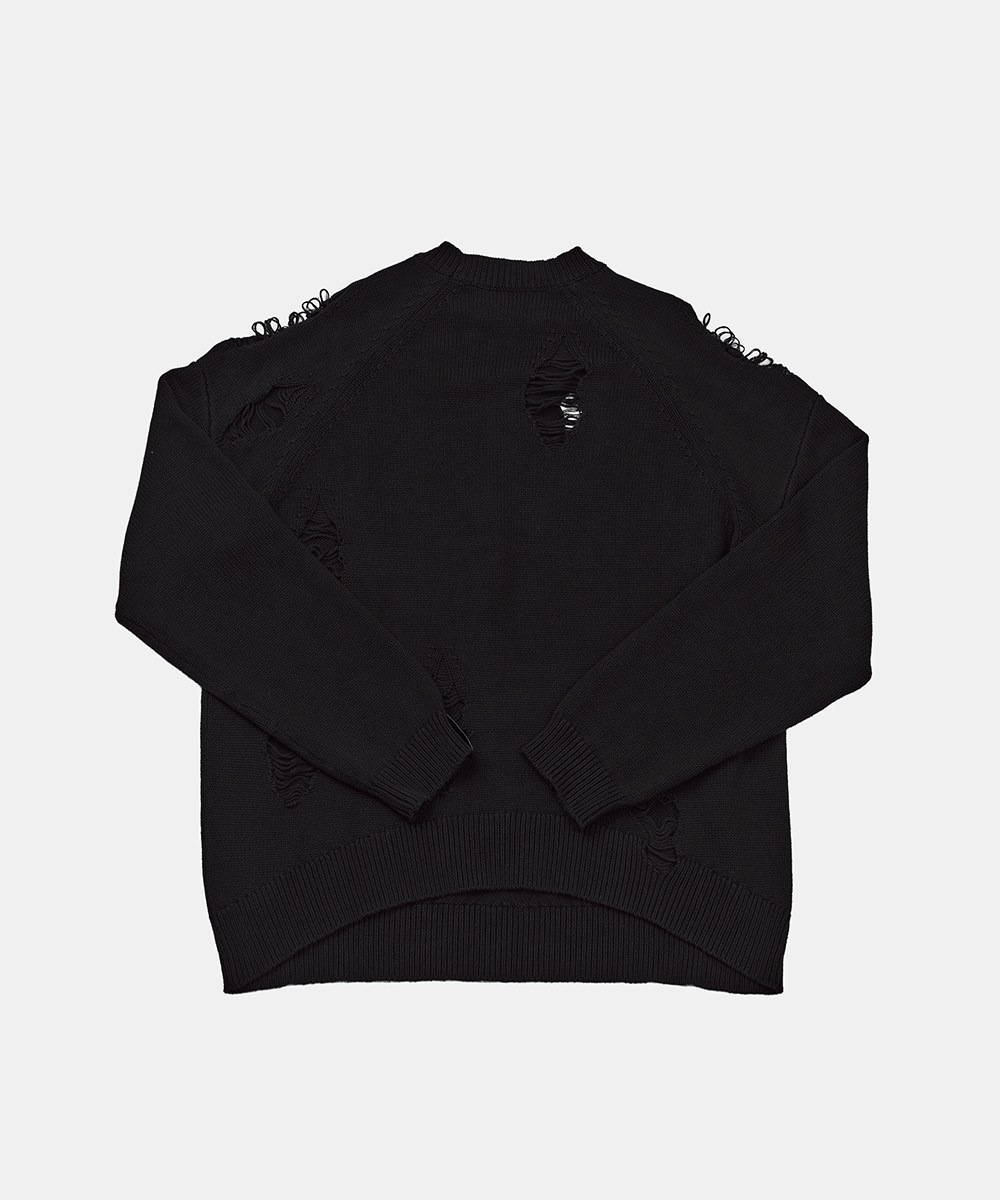 破壞針織毛衣 Distressed Sweater