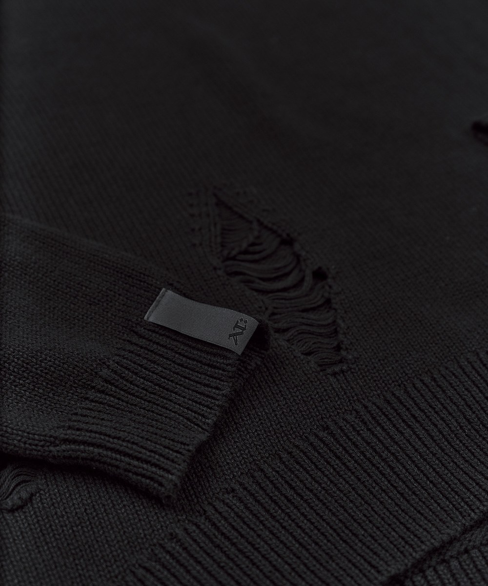 破壞針織毛衣 Distressed Sweater