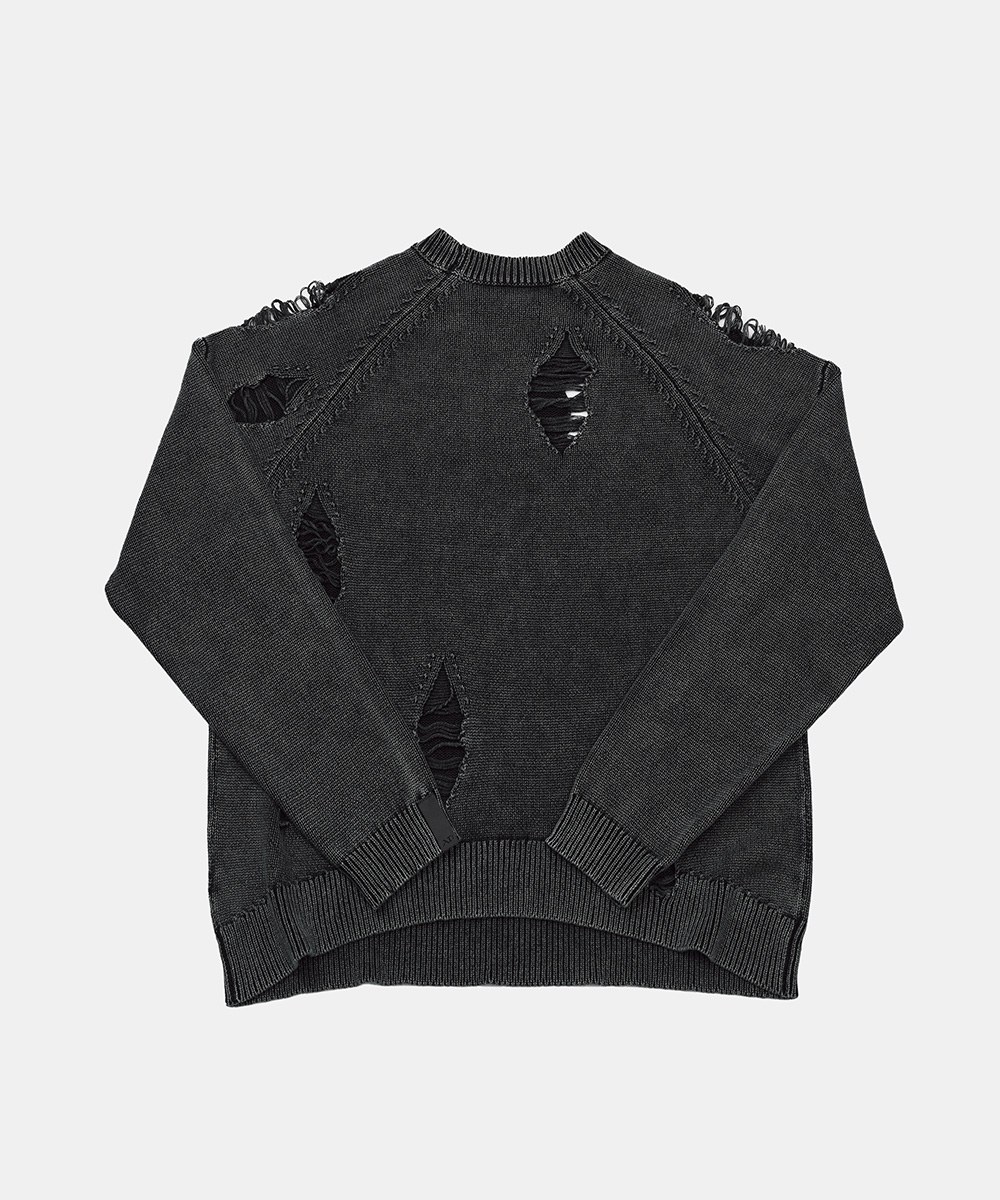 破壞針織毛衣 Distressed Sweater