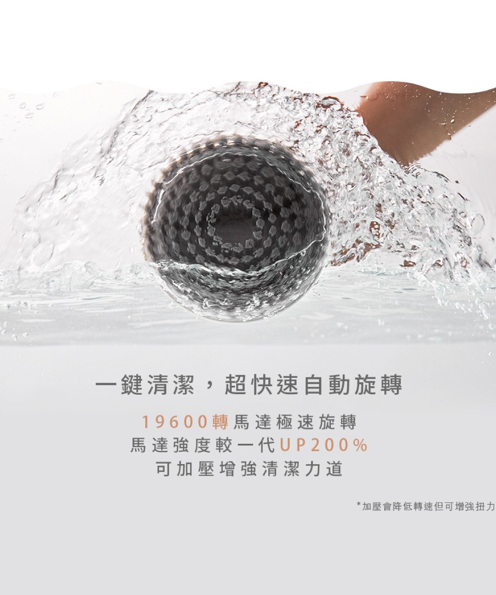 USB充電式電動清潔刷