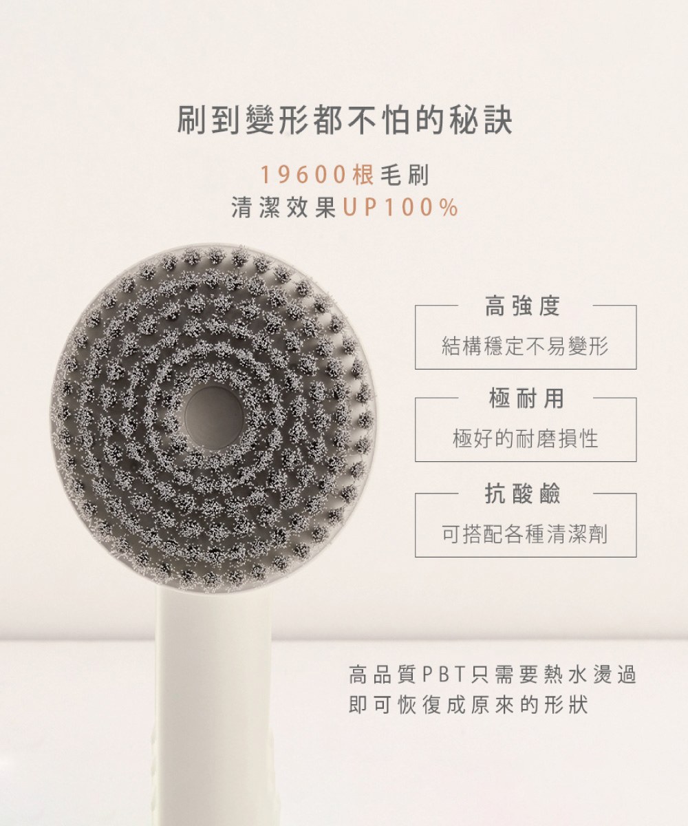USB充電式電動清潔刷