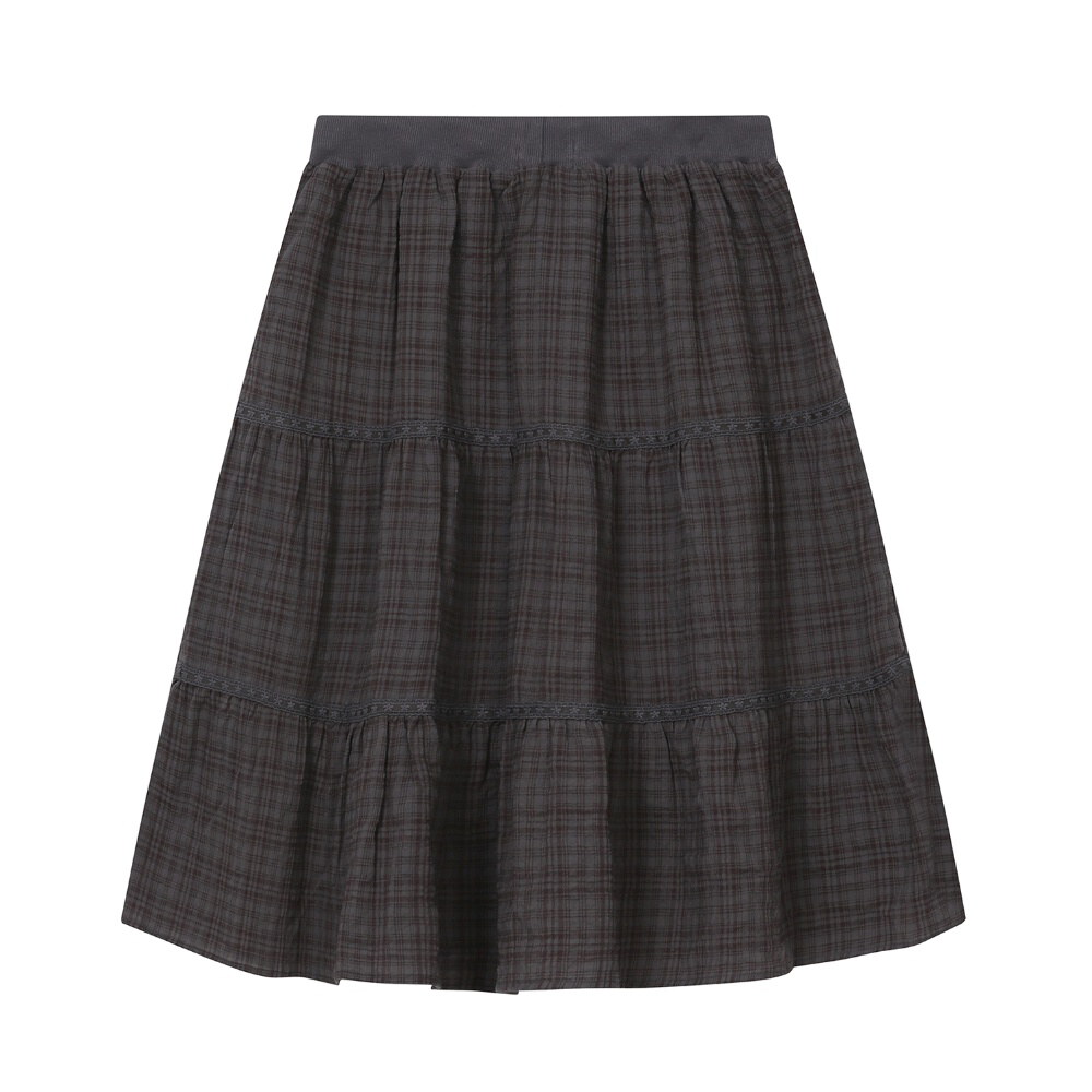 復古格紋裙 Vintage Check Skirt
