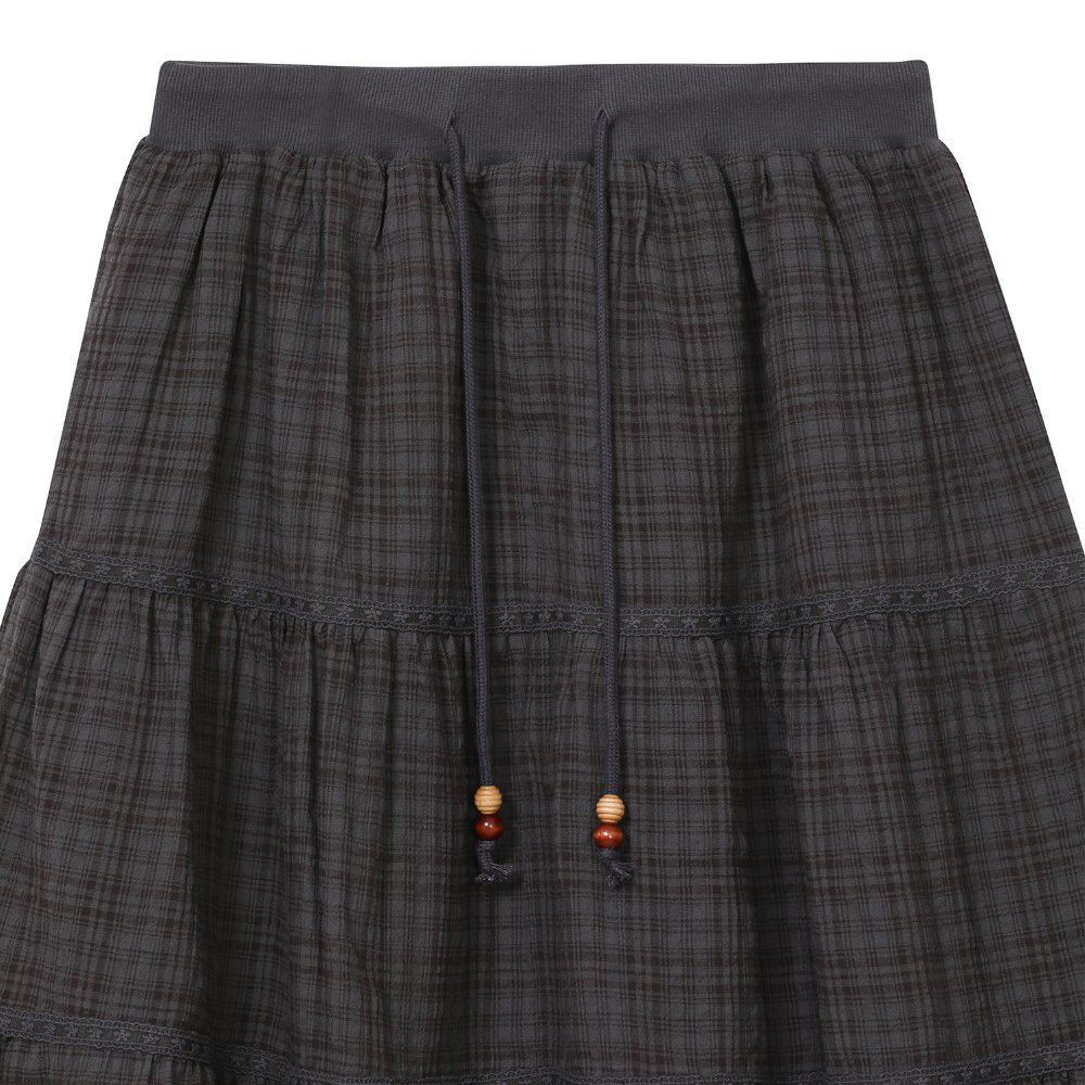 復古格紋裙 Vintage Check Skirt