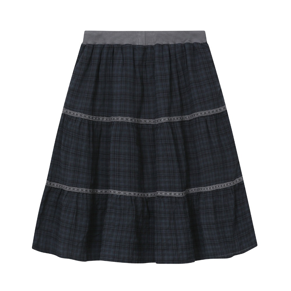 復古格紋裙 Vintage Check Skirt