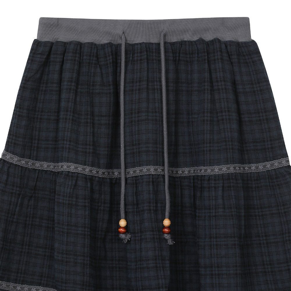 復古格紋裙 Vintage Check Skirt