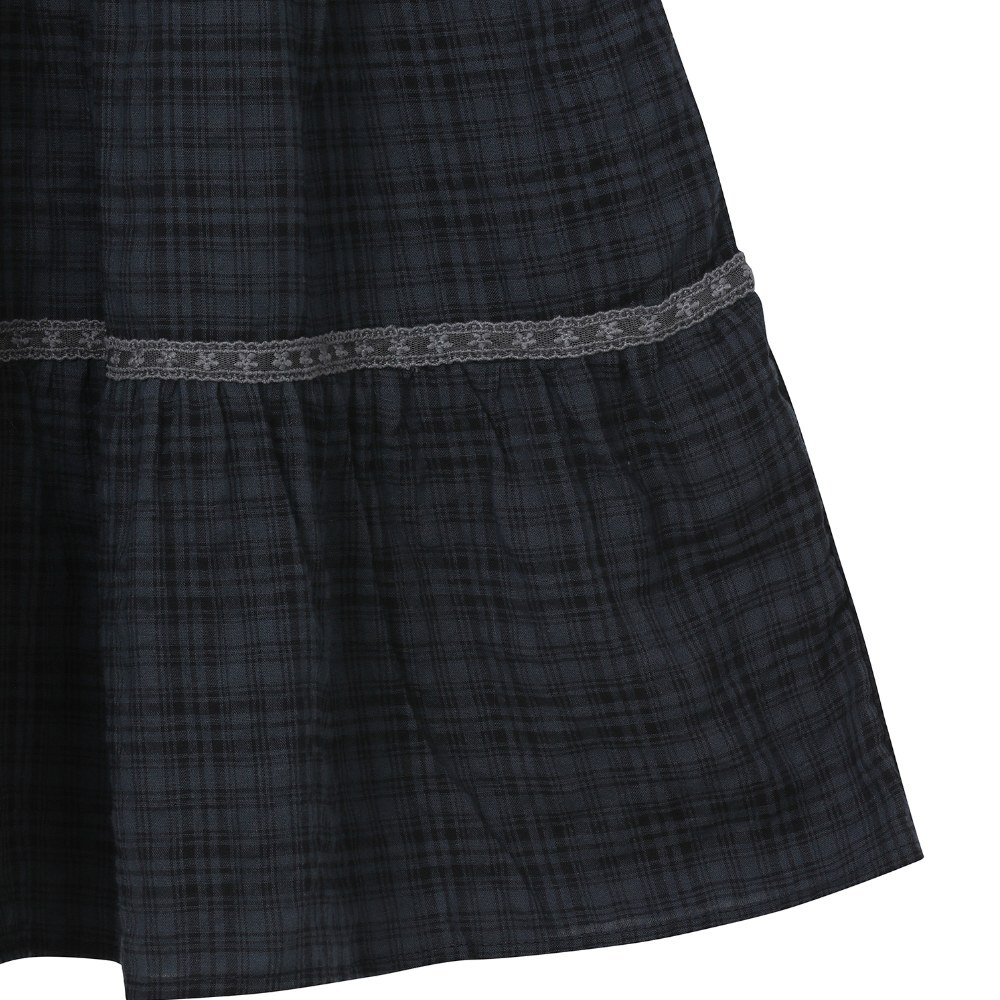 復古格紋裙 Vintage Check Skirt