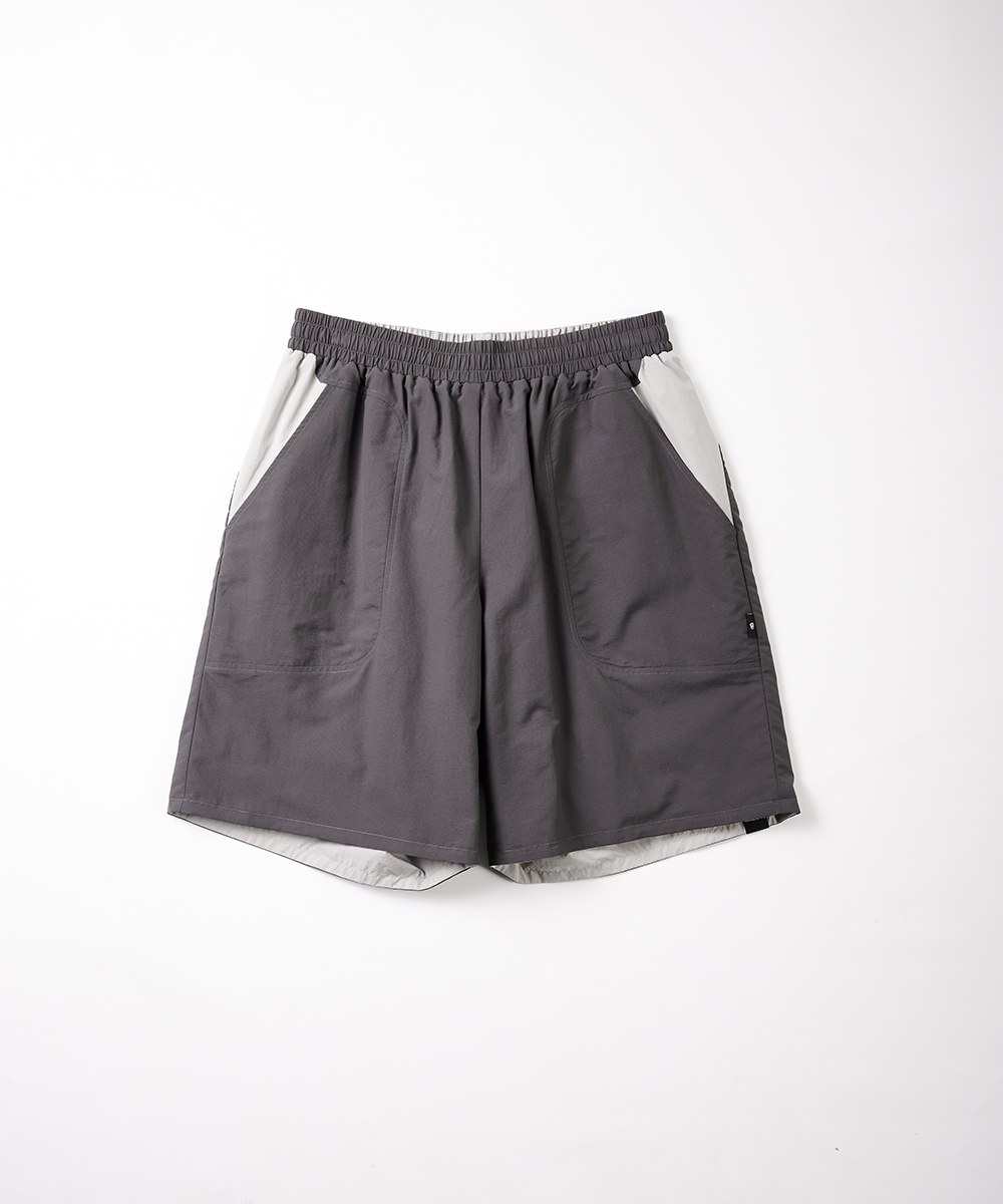 715-撞色拼接雙面休閒褲