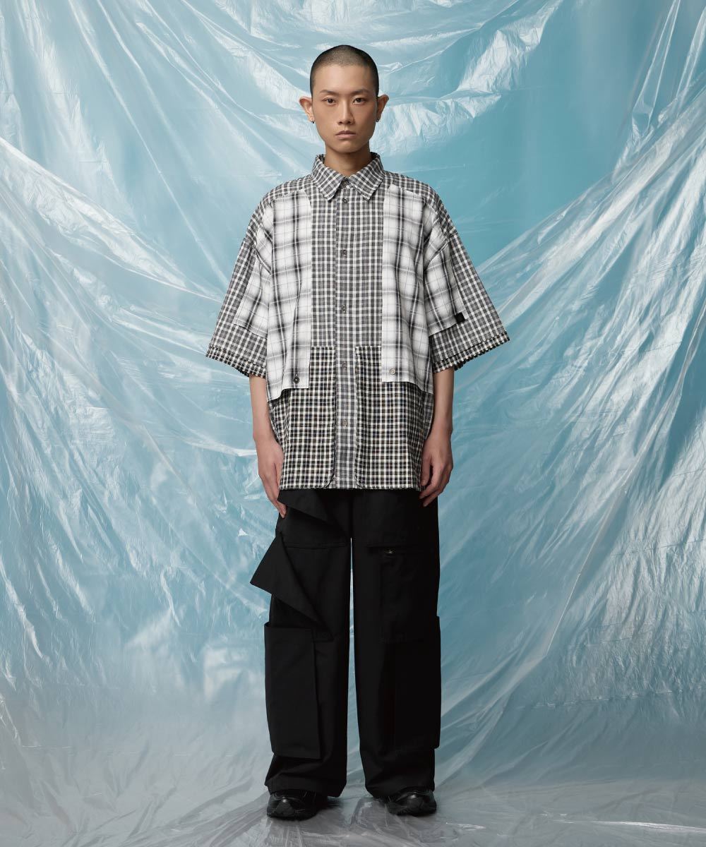 多口袋長褲 Multiple Baggy Pants