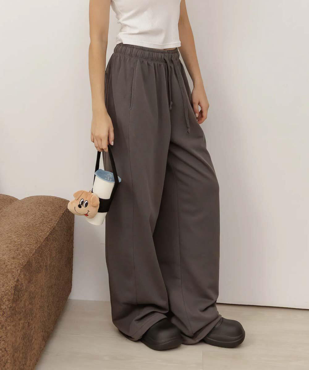 Bellox1107-刺繡四季舒適棉質長褲