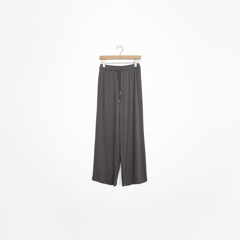 by Bello-藏肉側開衩針織褲