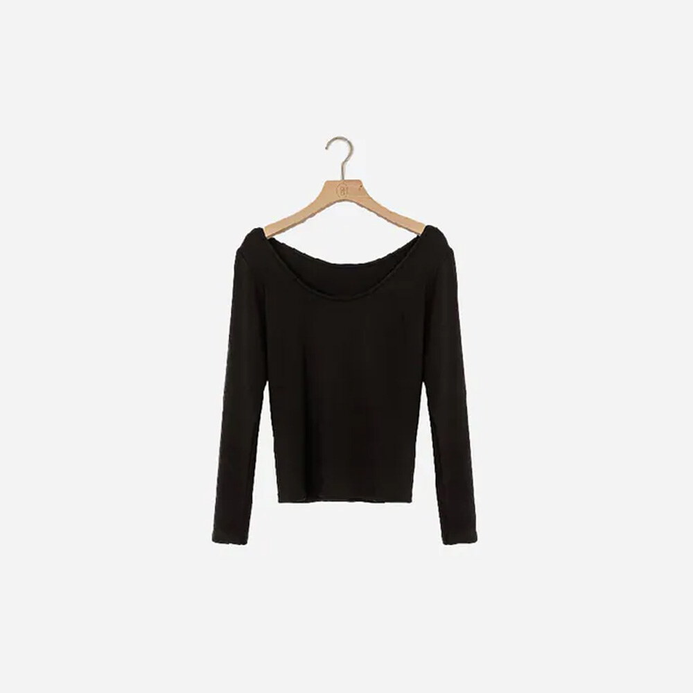 by Bello-雙面穿保暖U領上衣