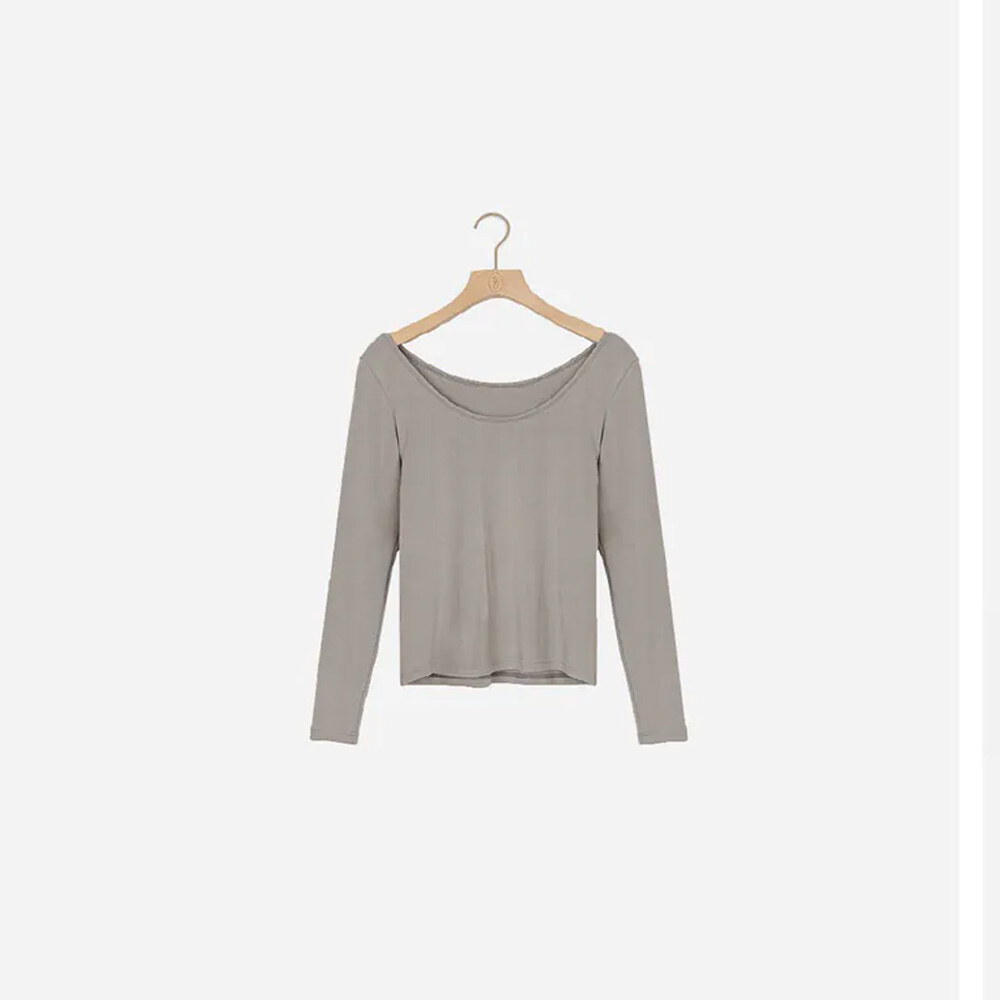 by Bello-雙面穿保暖U領上衣