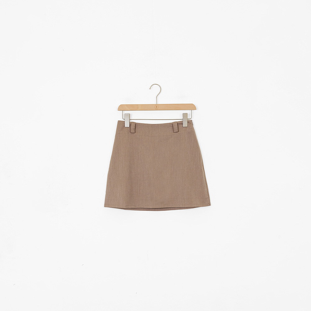 by Bello-修身直筒短西裝裙