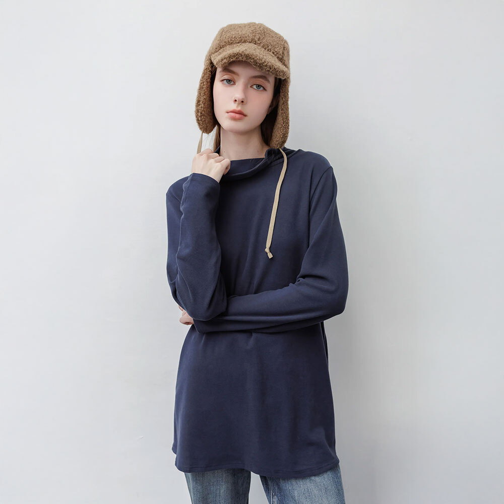 by Bello 垂垂領乳霜短洋裝