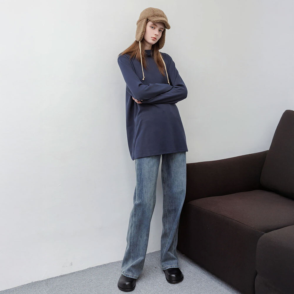 by Bello 垂垂領乳霜短洋裝