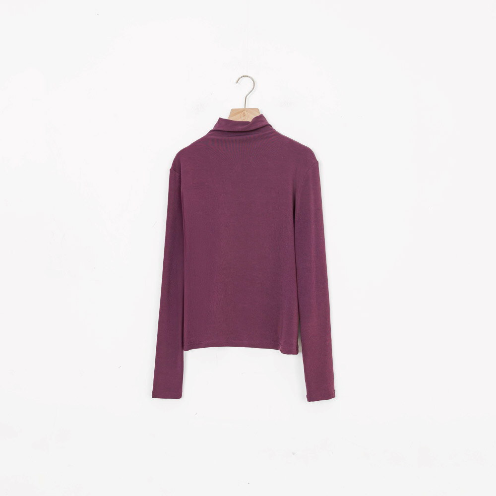 天絲柔膚立領內搭衣