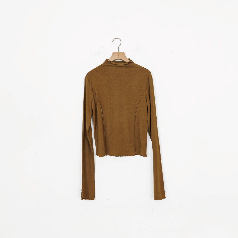 車線木耳邊內搭衣