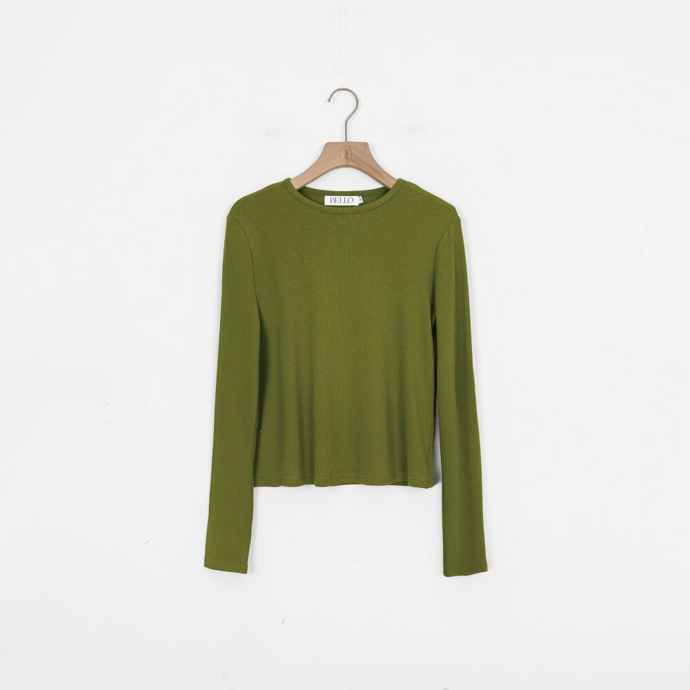 by Bello-親膚合身圓領內搭衣