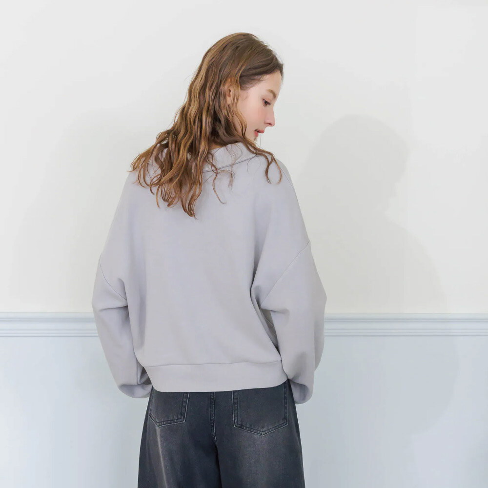 Bellox1107-小刺繡POLO長袖