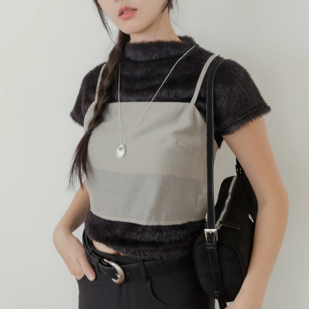 by Bello-Q毛小立領短袖