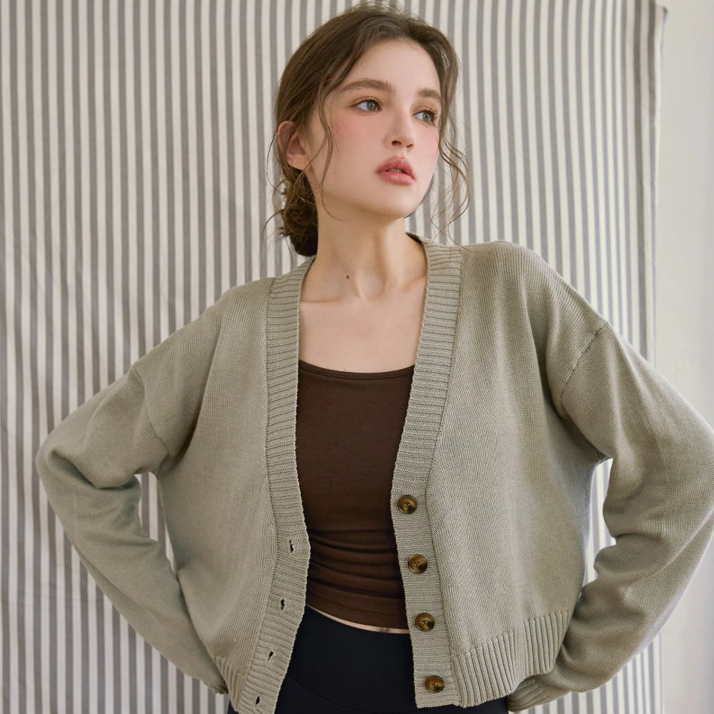 by Bello-細帶掛脖綁帶長袖BRATOP