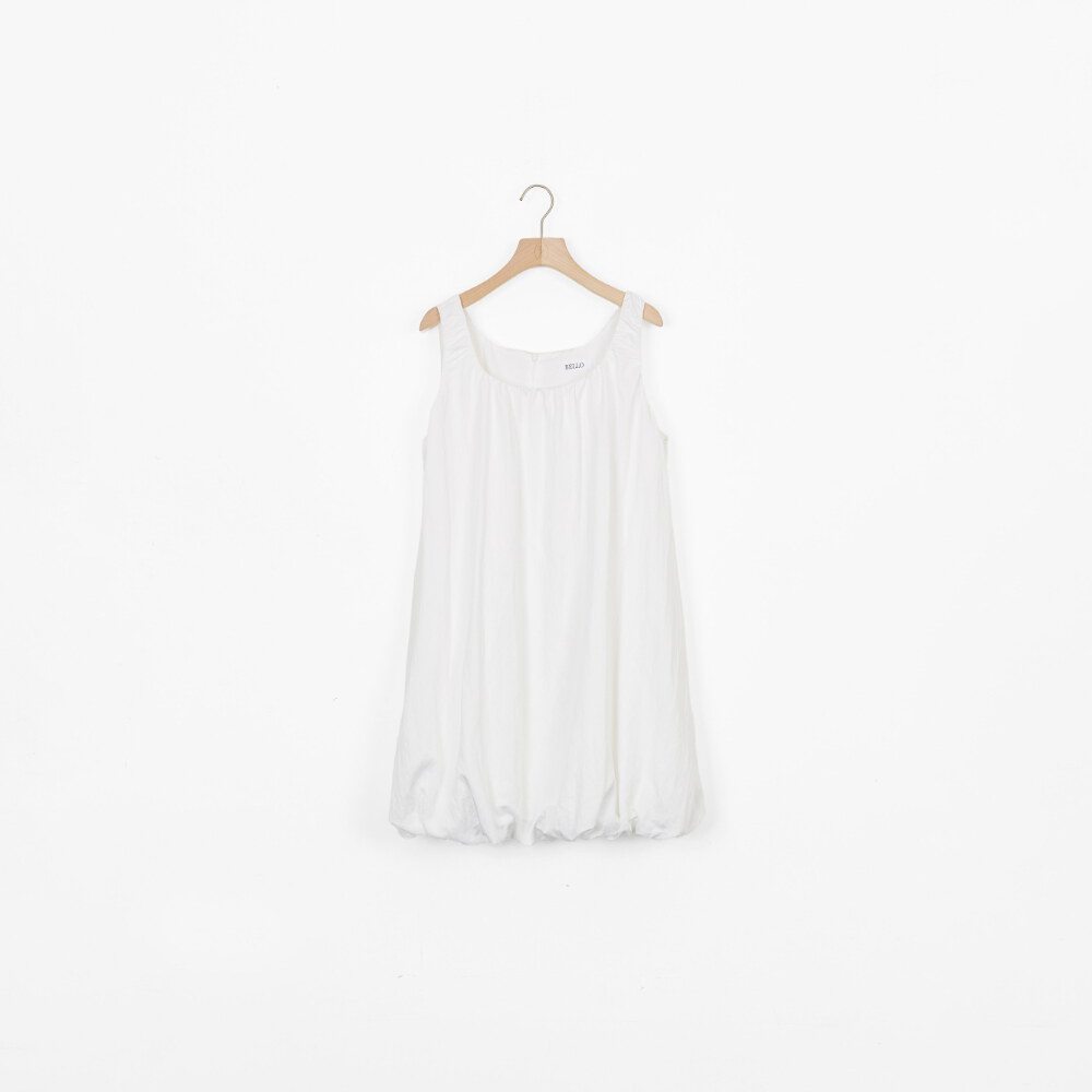 by Bello-小花苞無袖短洋裝