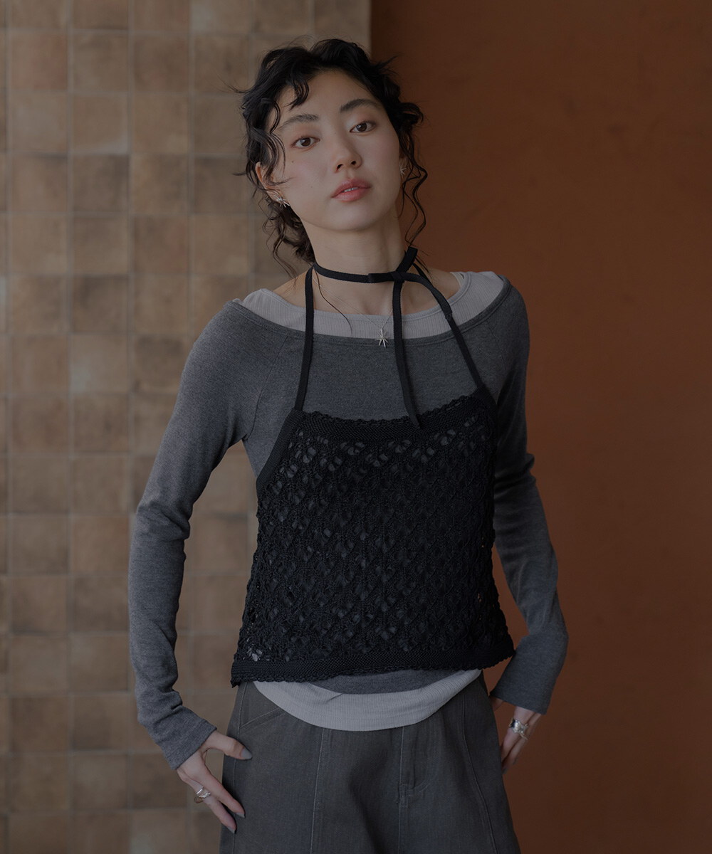 心心相印繞脖背心