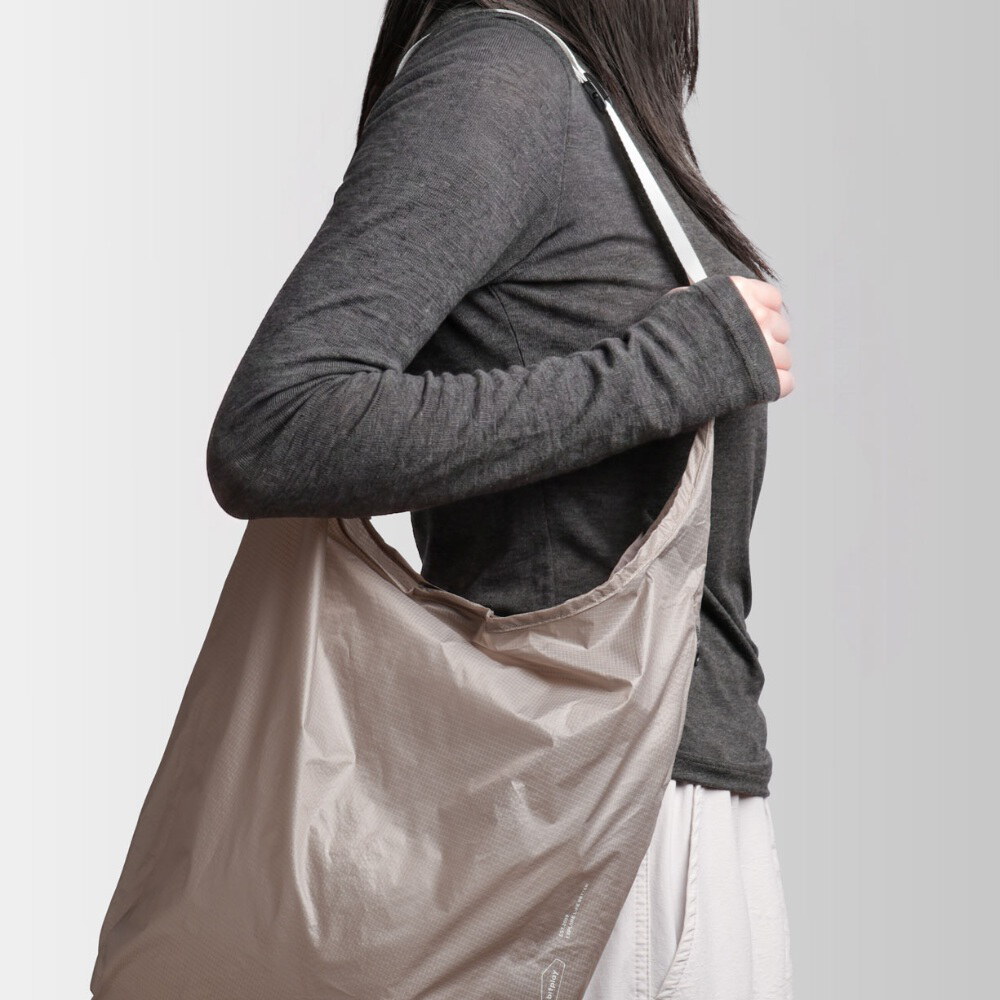 自收納斜背購物袋 Foldable Crossbody Shopping Bag