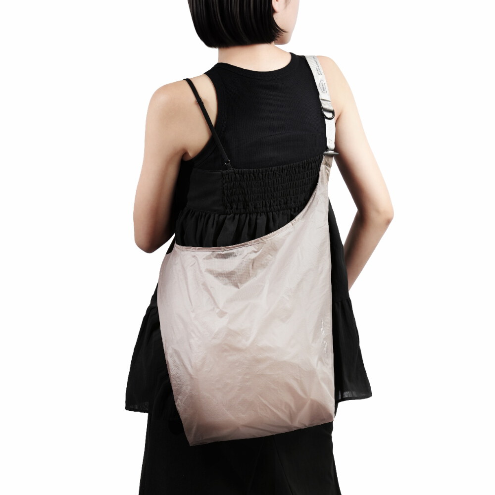 自收納斜背購物袋 Foldable Crossbody Shopping Bag