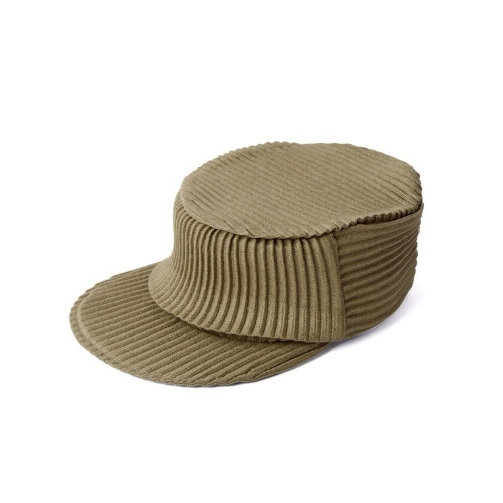 Pleated Retro Cap 打褶平頂帽