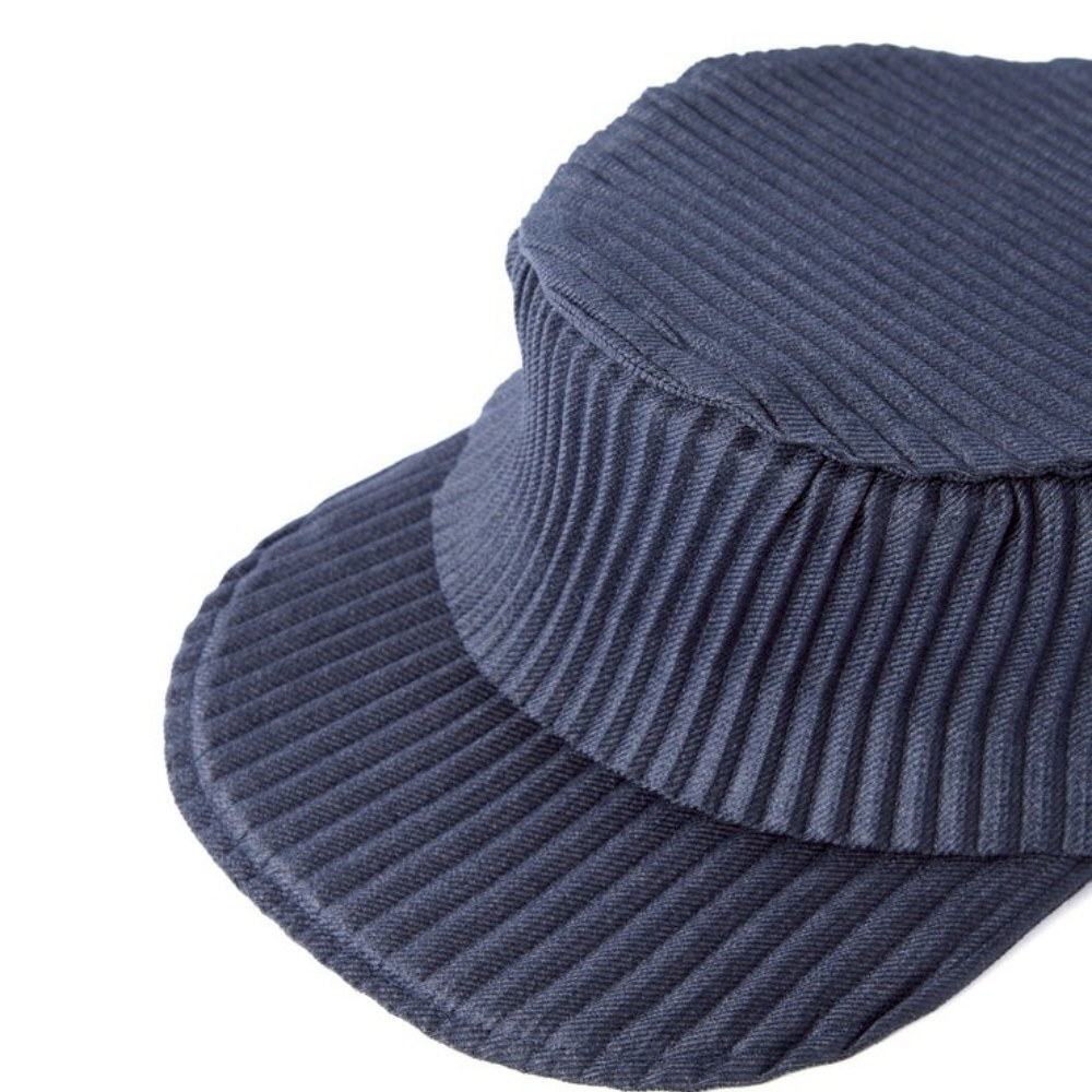 Pleated Retro Cap 打褶平頂帽