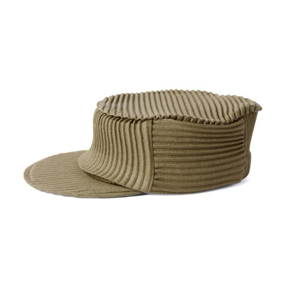 Pleated Retro Cap 打褶平頂帽