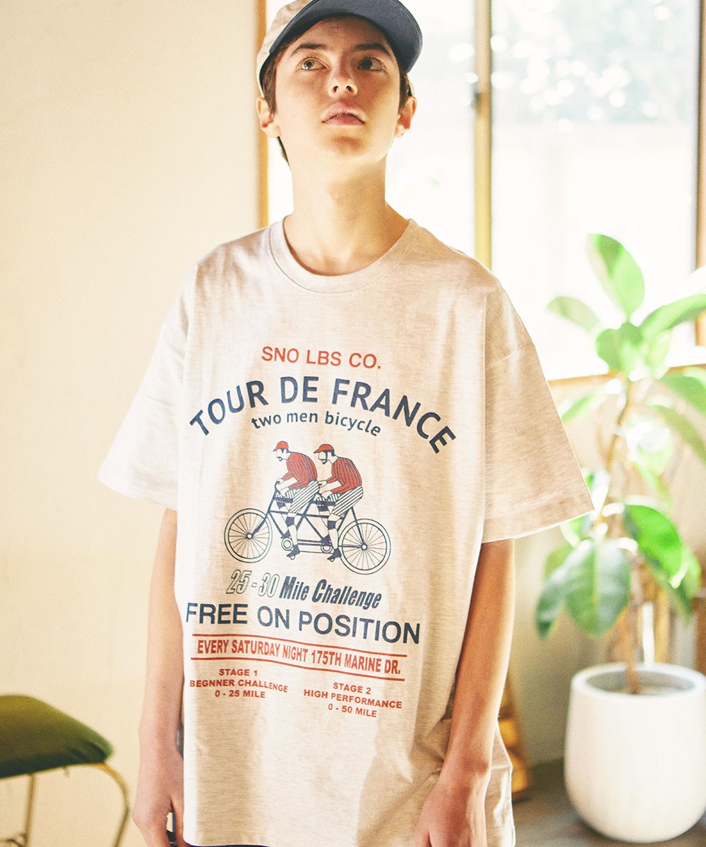 單車印花Tee BICYCLE T