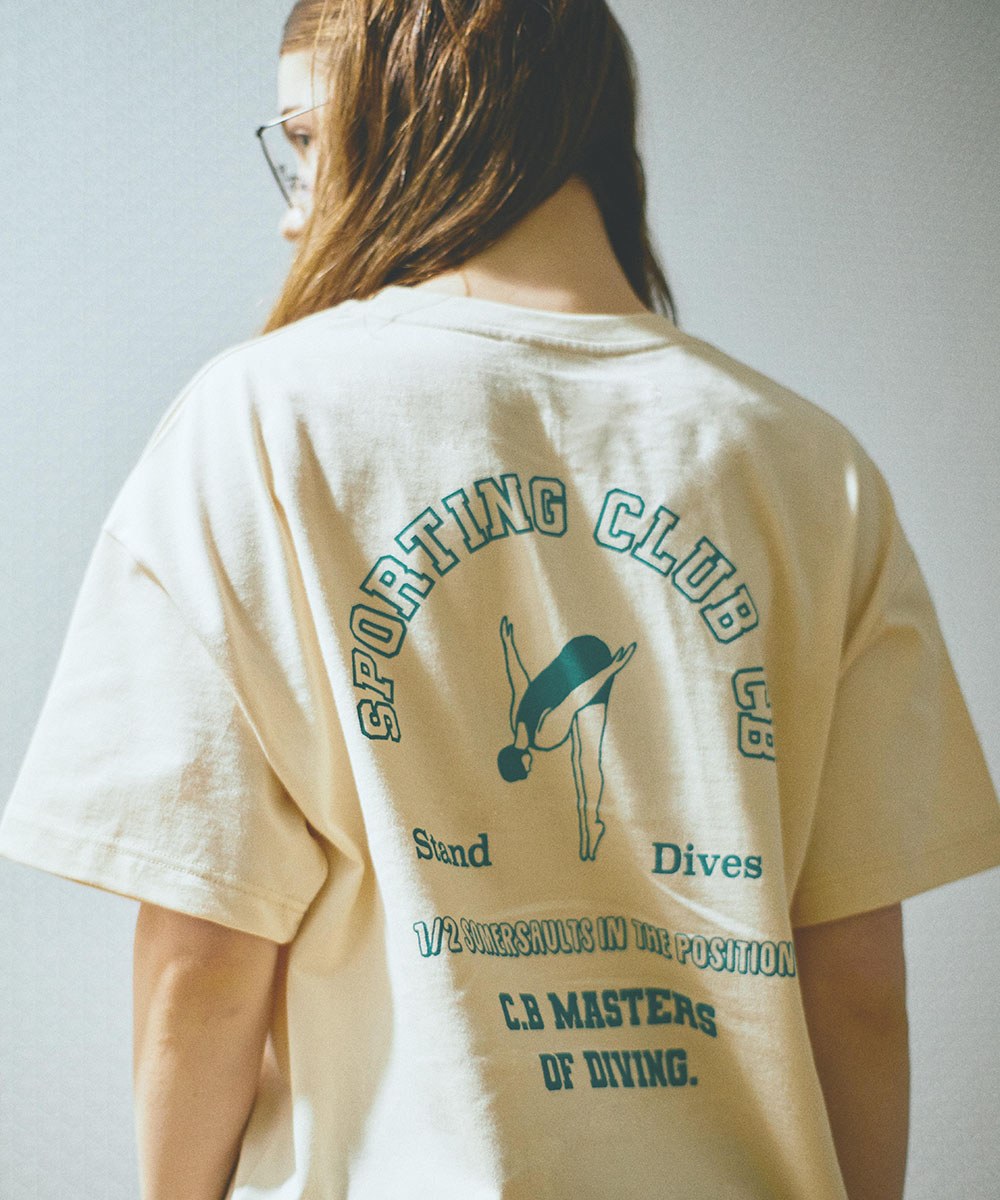 跳水印花Tee DIVING T