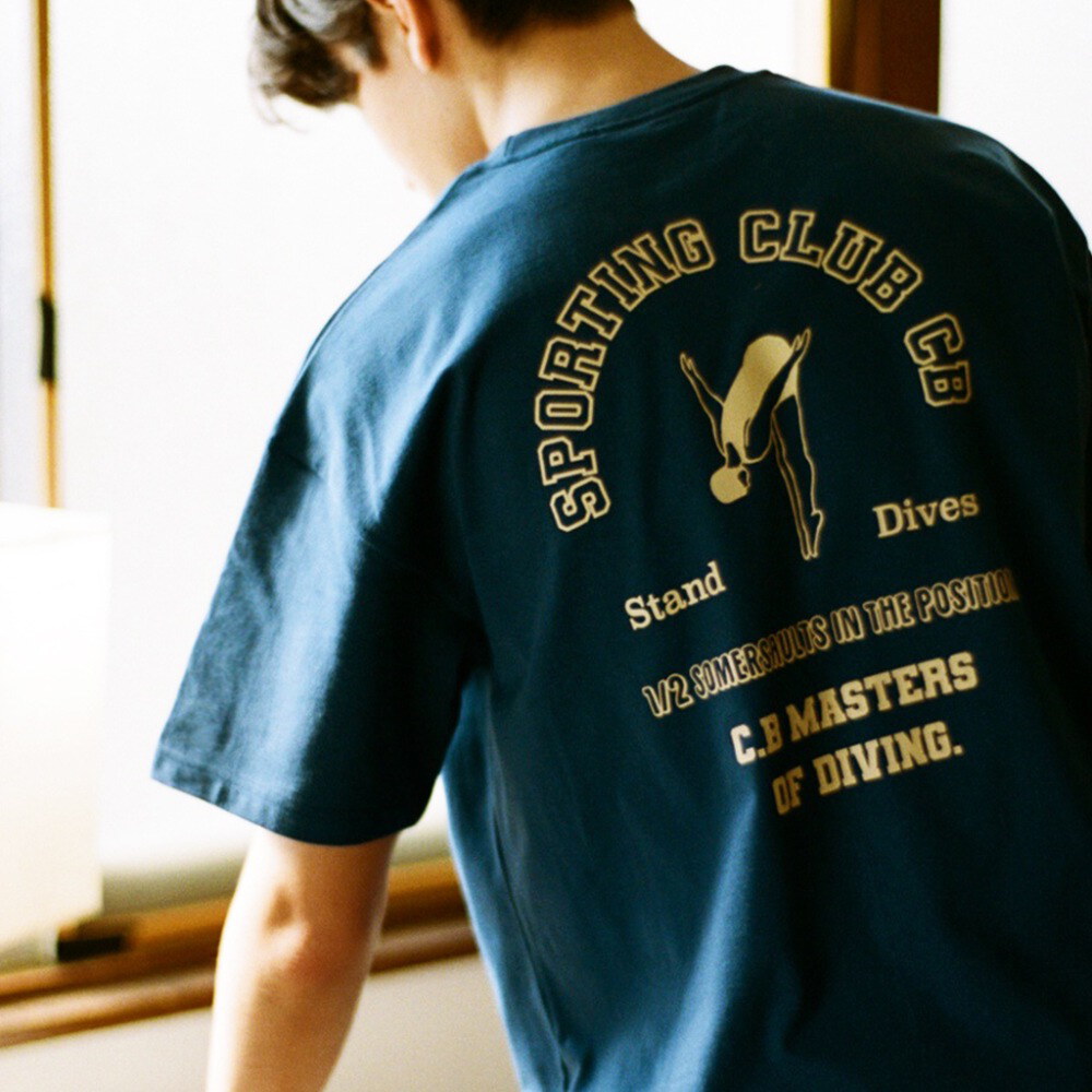 跳水印花短TEE SPORTING T