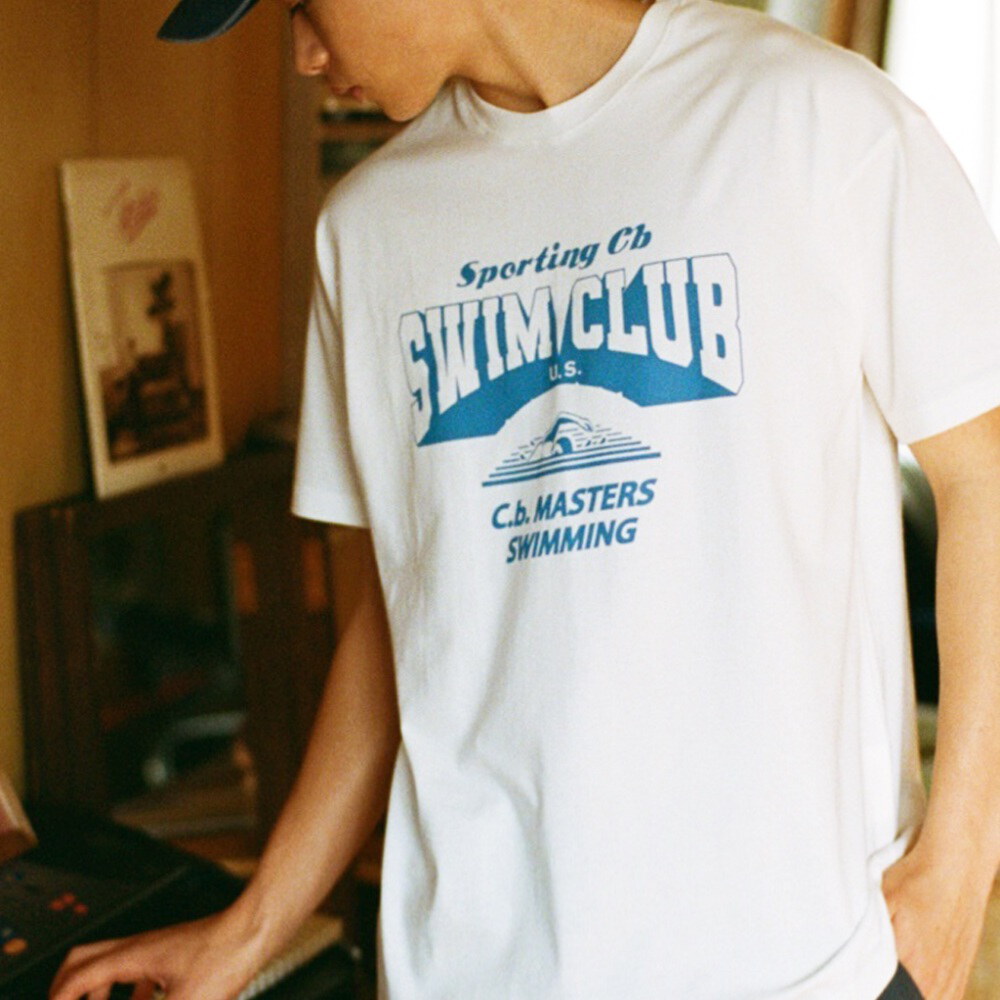 游泳印花短TEE SPORTING T