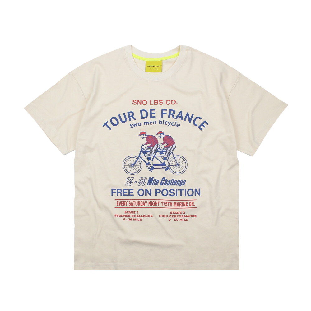 單車印花短TEE 90S CLUB T BICYCLE